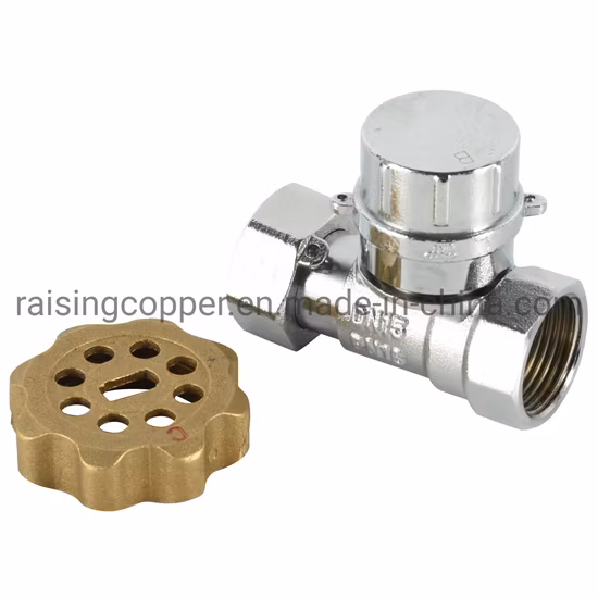 Brass Anti-Theft Magnetic Lockable Ball Valve for Potable Water From China Manufacturer