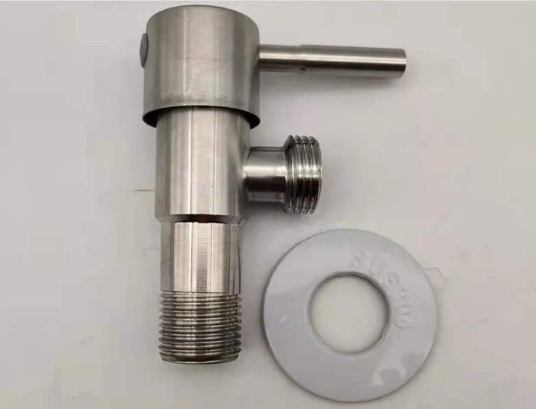 Bathroom Lavatory 304 Stainless Steel Plumbing Control Water Angle Valve