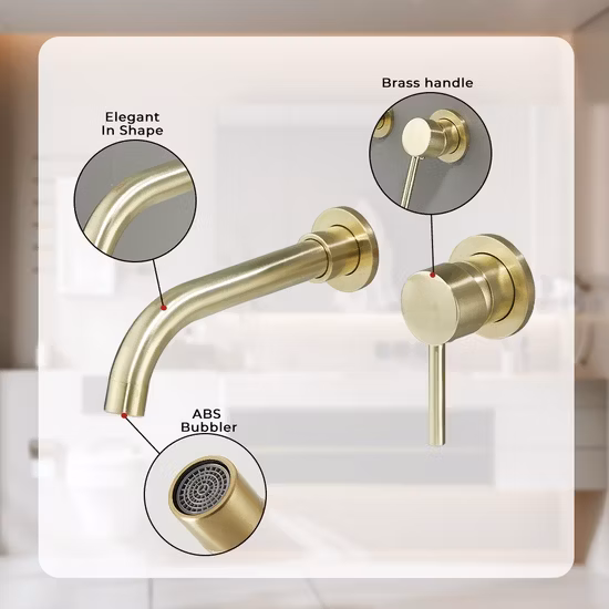 Grifo cromado de pared barato solo para agua fría Grifo de zinc económico