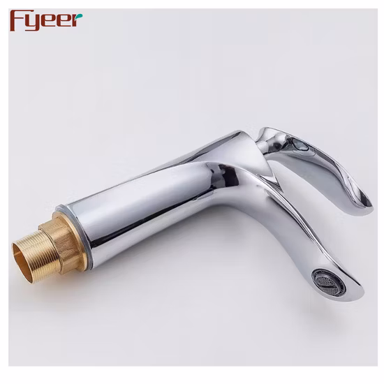 Fyeer 2019 Nuevo estilo Grifo de agua para lavabo de baño de un solo orificio