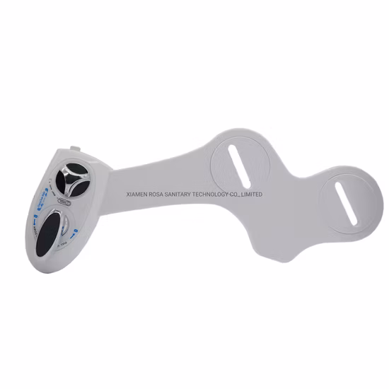Producto de baño Accesorio de inodoro 2 funciones Bidé mecánico Asiento de inodoro Bidé Solo agua fría Eb7501 con válvula de latón, manguera de acero inoxidable